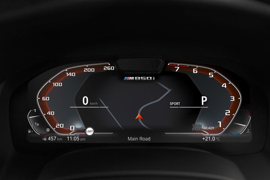 Панель приборов BMW M850i xDrive (G15) 2018 года  (WW) (фото 23 из 88)